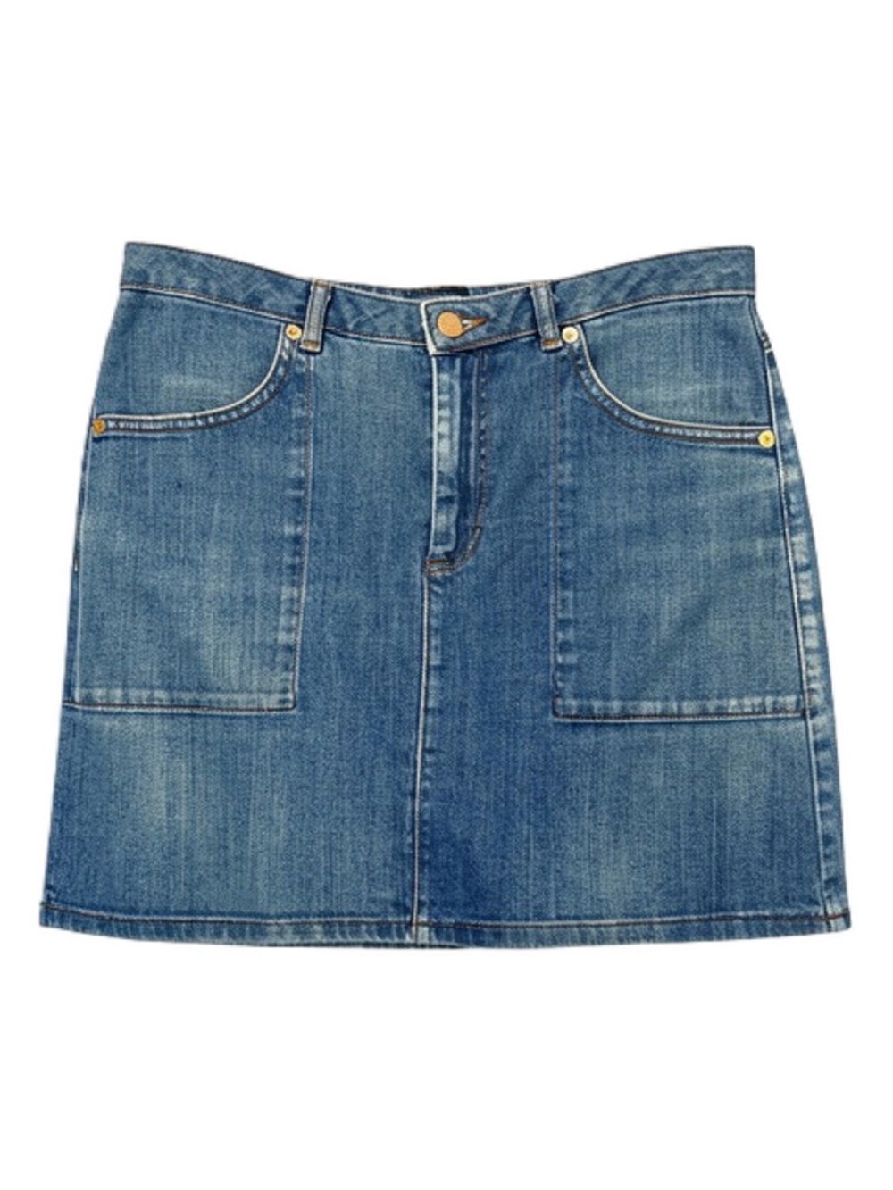 Denim mini Skirt - Blue